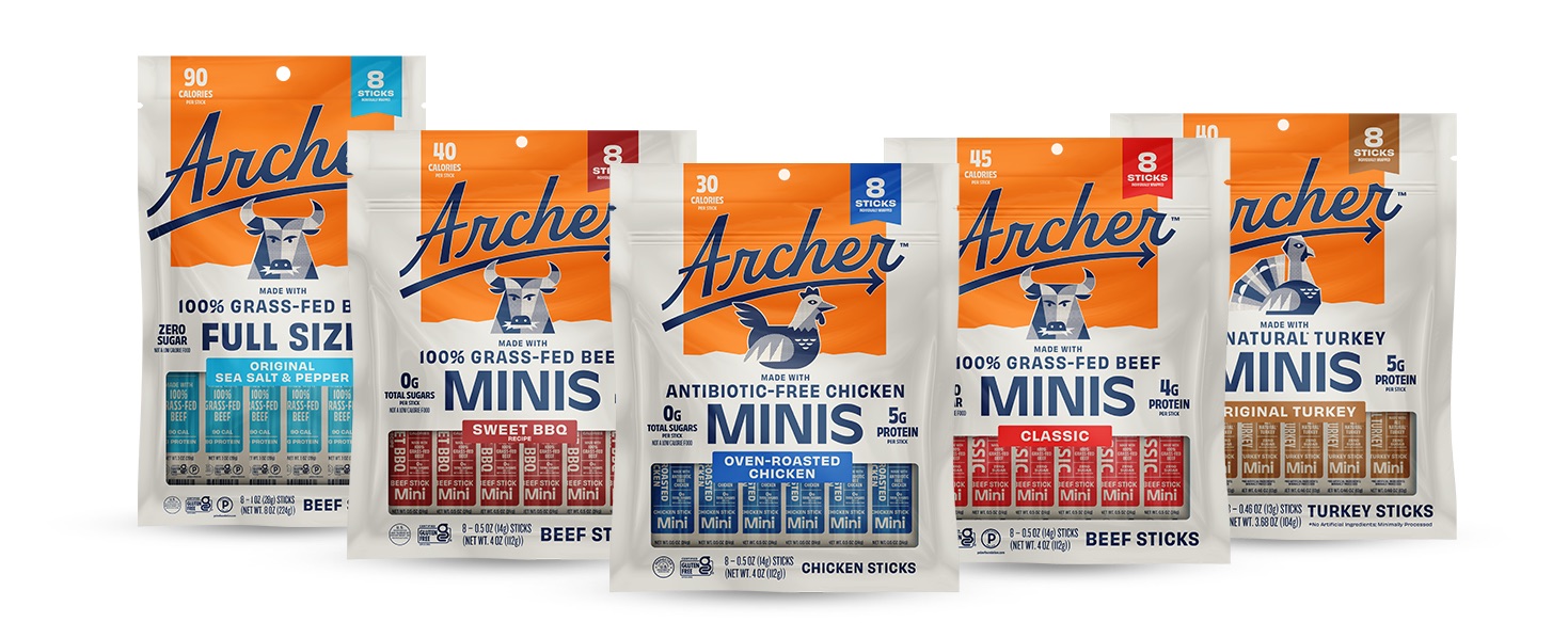 Archer Meat Snacks Launches First-Ever Chicken Protein Snack, Expanding to Target and  Walmart with New 8-Count Multipack Line