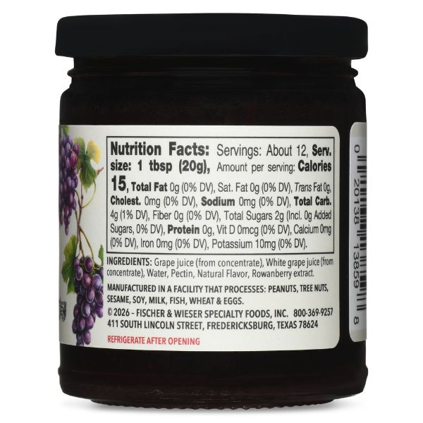 Grape Fruit Spread - No Sugar Added