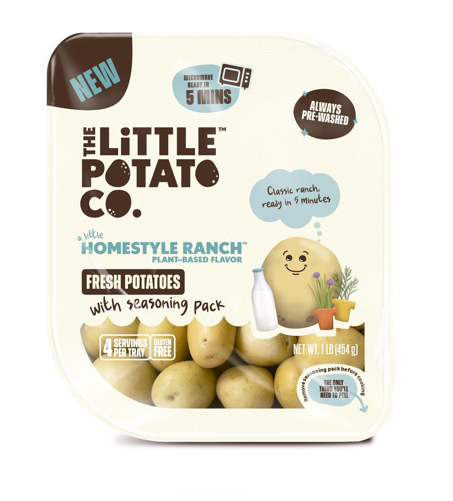 THE LITTLE POTATO COMPANY BRINGS AMERICA'S FAVORITE FLAVOR TO THE PRODUCE AISLE WITH NEW “A LITTLE HOMESTYLE RANCH MICROWAVE READY KITS”