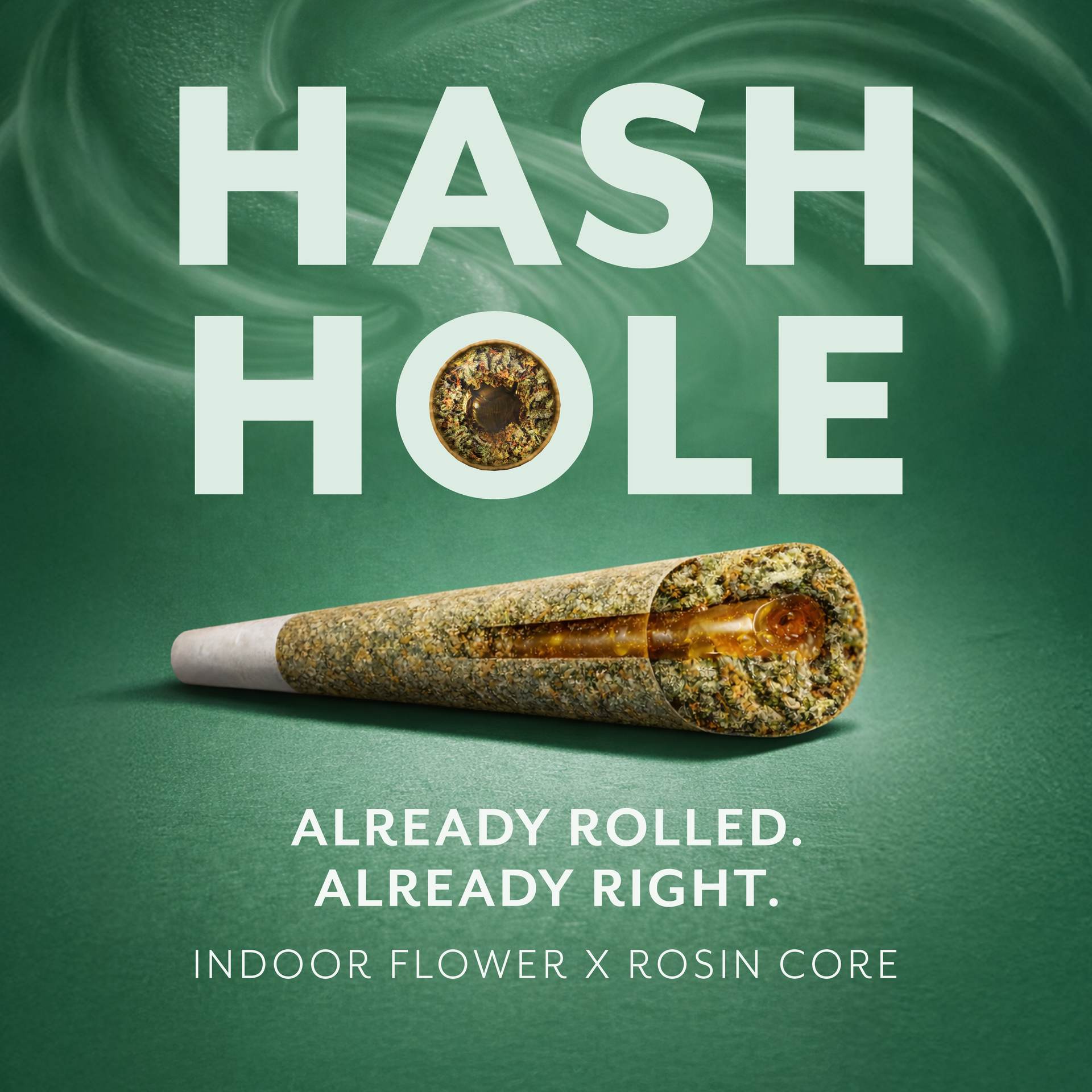 Mellow Fellow is excited to release 2g THCa/THCp Hash Hole Prerolled Joints