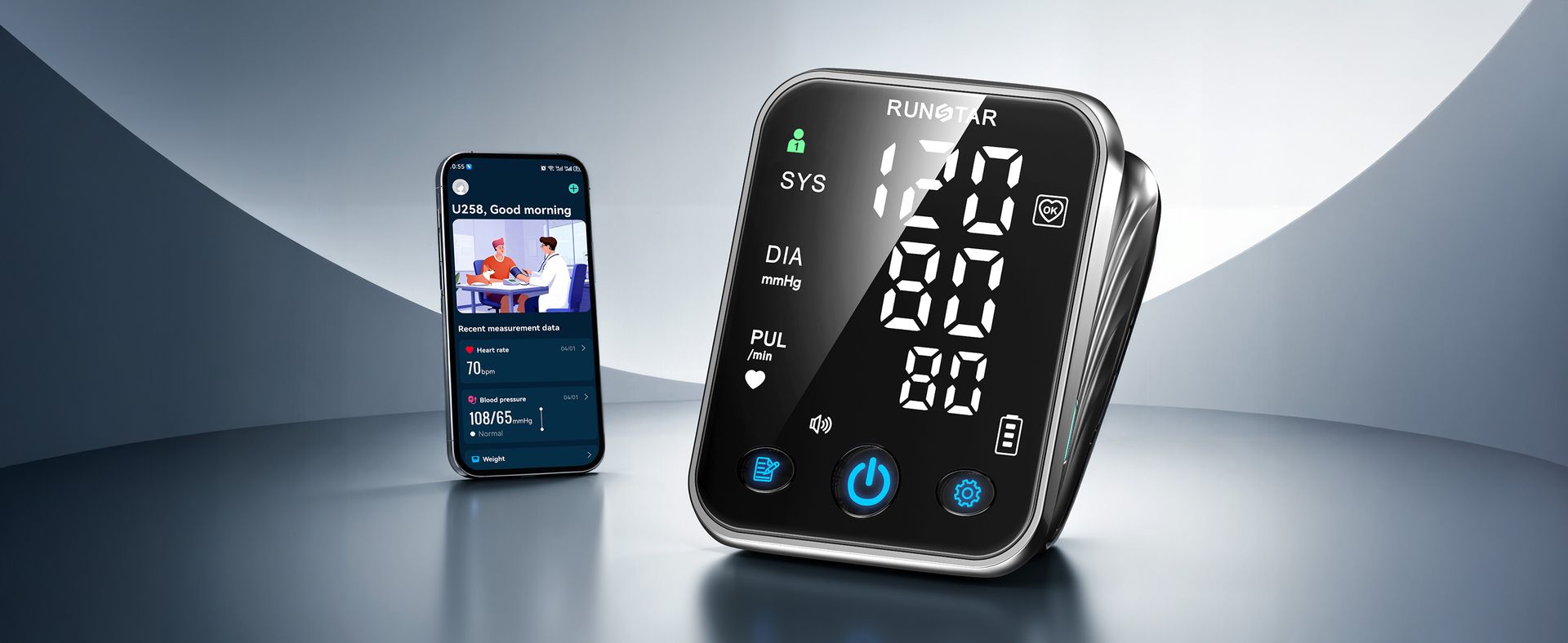 RunStarⓇ Introduces New Smart Blood Pressure Monitor Designed for Easy At-Home Health Tracking