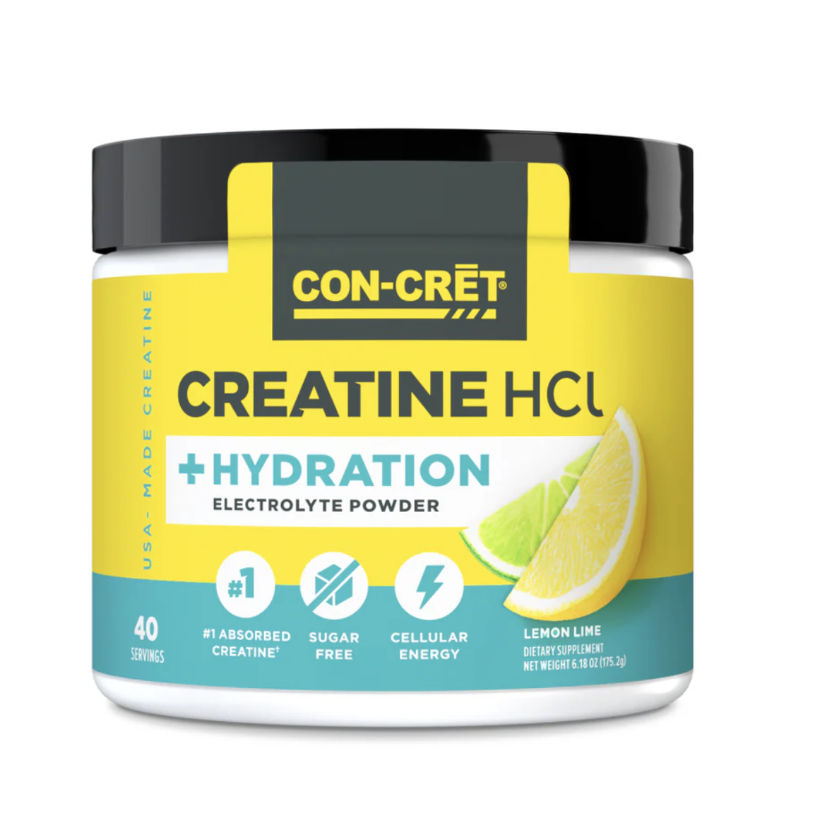 CON-CRĒT® Creatine HCl + Hydration