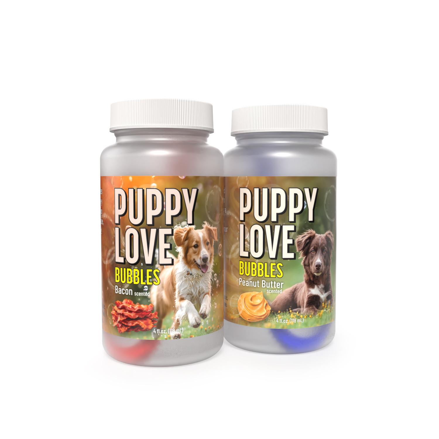 Puppy Love®- 2 Pack Combo (1 Peanut Butter & 1 Bacon)
