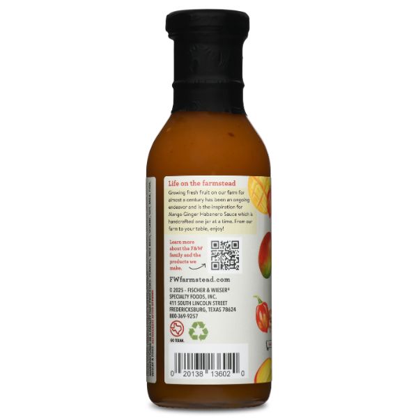 Mango Ginger Habanero Sauce
