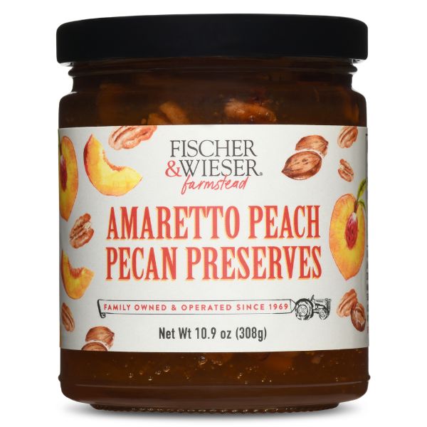 Amaretto Peach Pecan Preserves