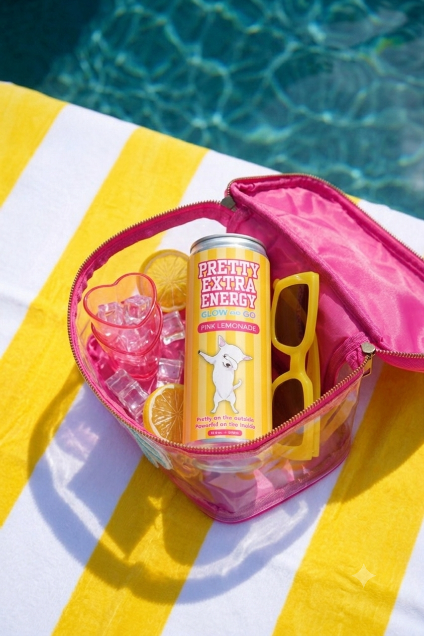 Pretty Extra Energy Pink Lemonade