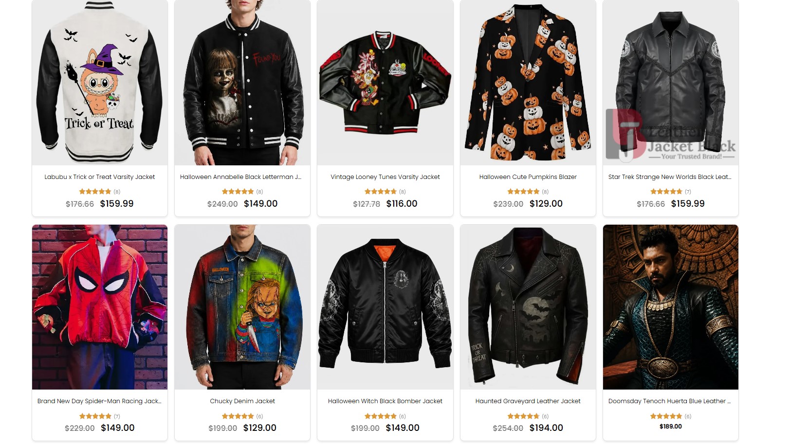 Halloween Leather Jackets