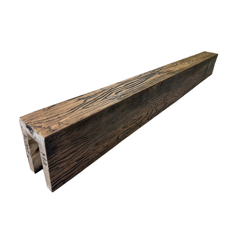 Faux-wood ceiling beams