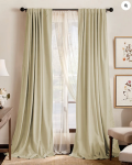 TheHues Hussein 4 Layers OEKO Certified Soundproof Thermal 100% Blackout Anti-Dust Premium Custom Curtain